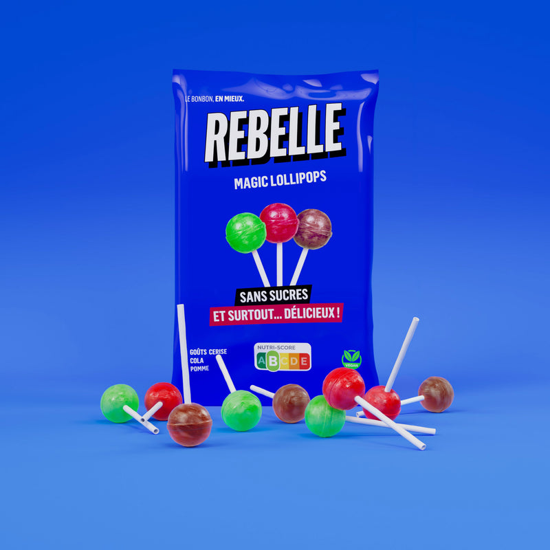 Sugar-free lollipops