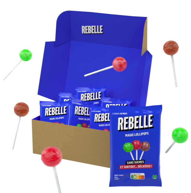Sugar-free lollipops
