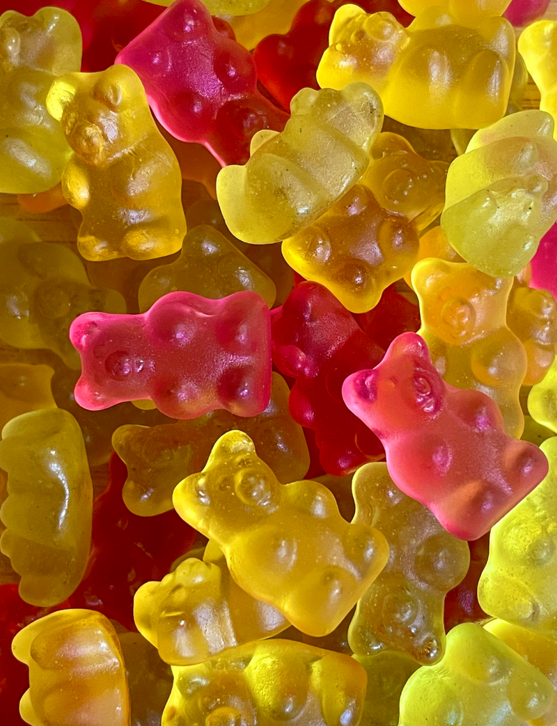Sugar-free gummy bears