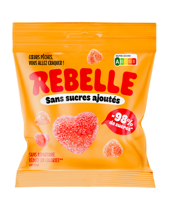 Peach hearts