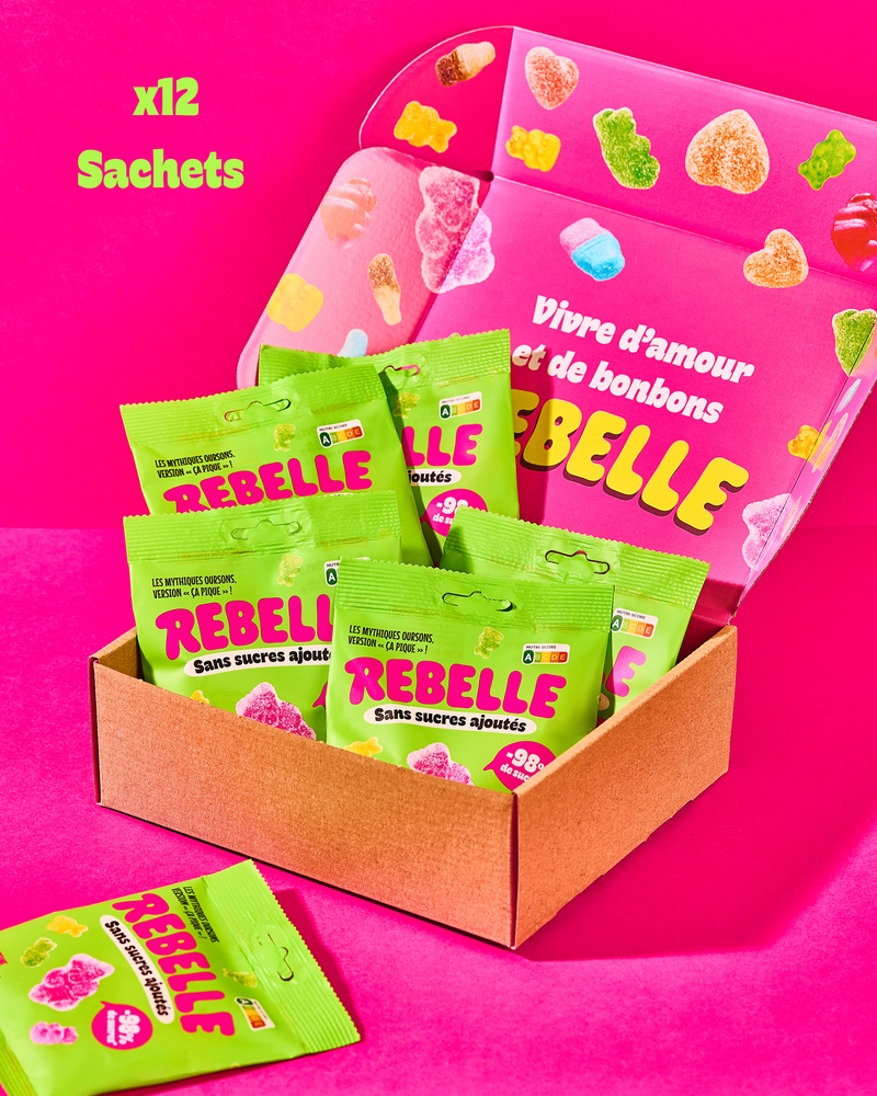 Sour gummy bears