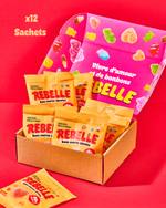 Peach hearts