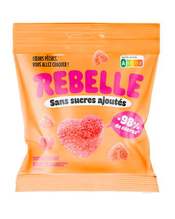 Peach hearts