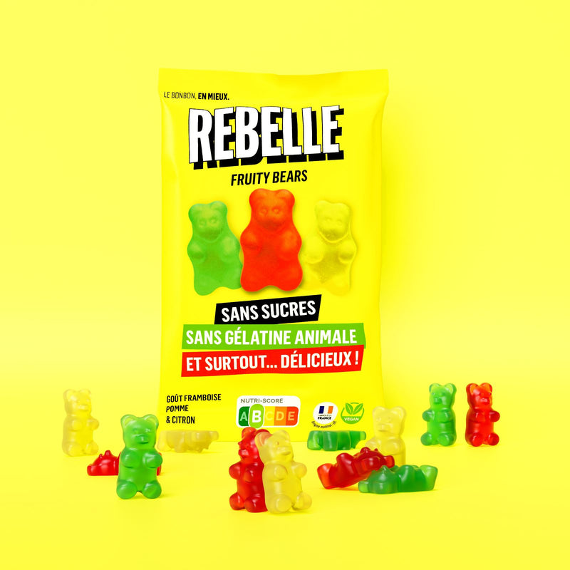 Sugar-free gummy bears