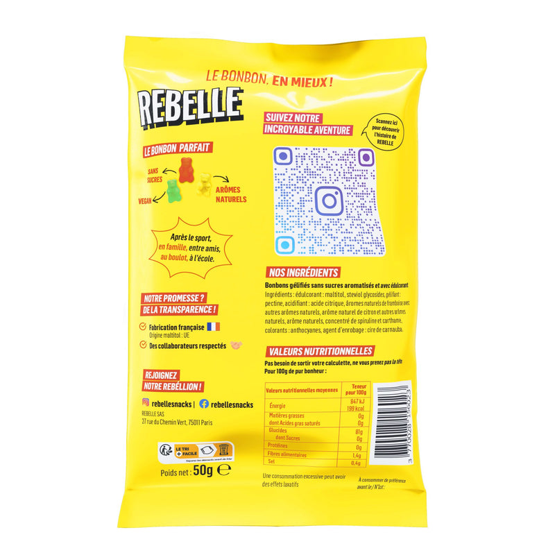 Sugar-free gummy bears